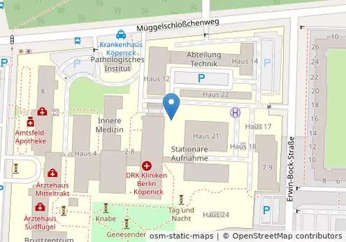 Wertachklinik Bobingen Kartenansicht